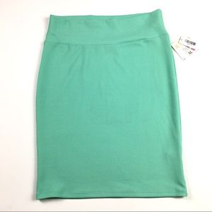 Cassie Pencil Skirt XL Seafoam Green